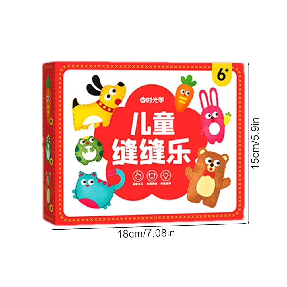 Amazon | yanzisura フェルト裁縫クラフトキット 子供用かわいい